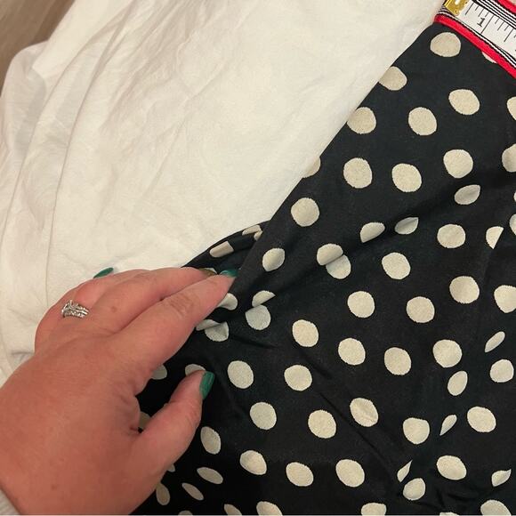 Maeve She Who Is Beautiful Strapless Polka Dot Dress sz 6 - Picture 9 of 12